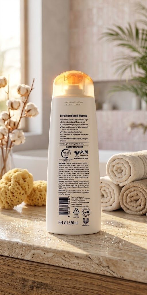 Dove Intense Repair Shampoo 330ml