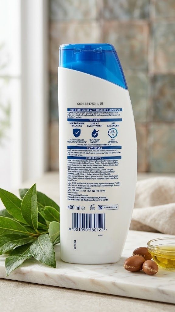 Head & Shoulders Supreme Moisture Anti Dandruff Shampoo 400ml