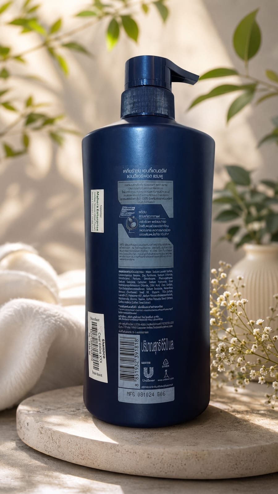 Clear Men Anti Hairfall Shampoo 650ml