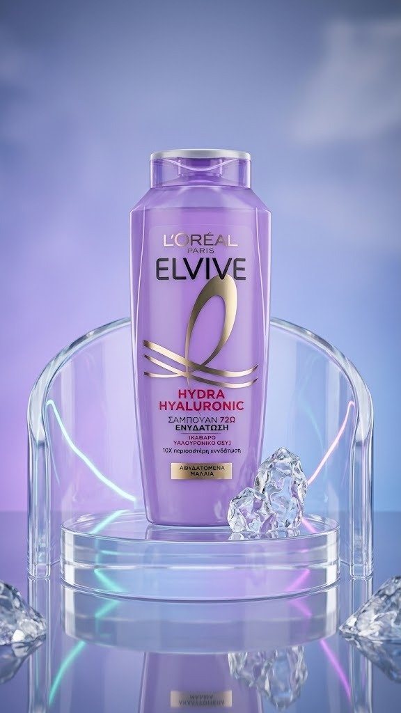L'Oreal Hydra Hyaluronic Moisture Boosting Shampoo for Dehydrated Hair 400ml
