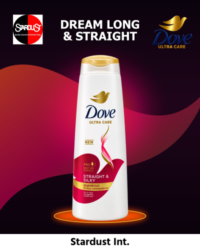 Dove Shampoo Straight and Silky -330ml