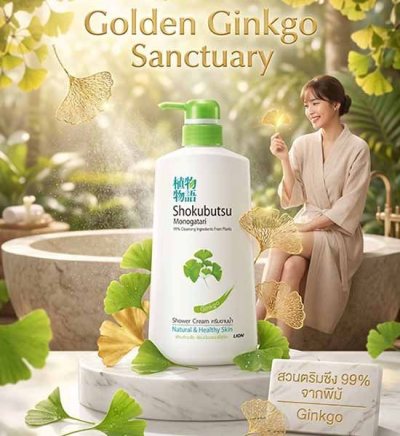 SHOKUBUTSU Shower Cream 450ml