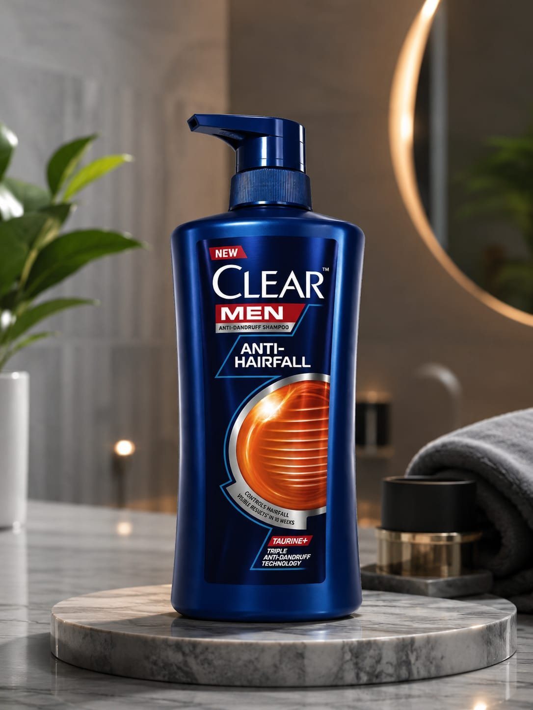 Clear Men Anti Hairfall Shampoo 650ml