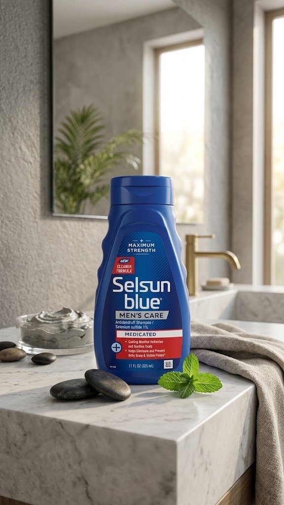 Selsun Blue Medicated Anti-dandruff Shampoo (Maximum Strength, Selenium Sulfide 1 Percent) -  325 ml