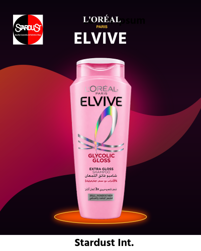 Loreal Paris Elvive Glycolic Gloss Shampoo For Dull And Porous Hair 400ml