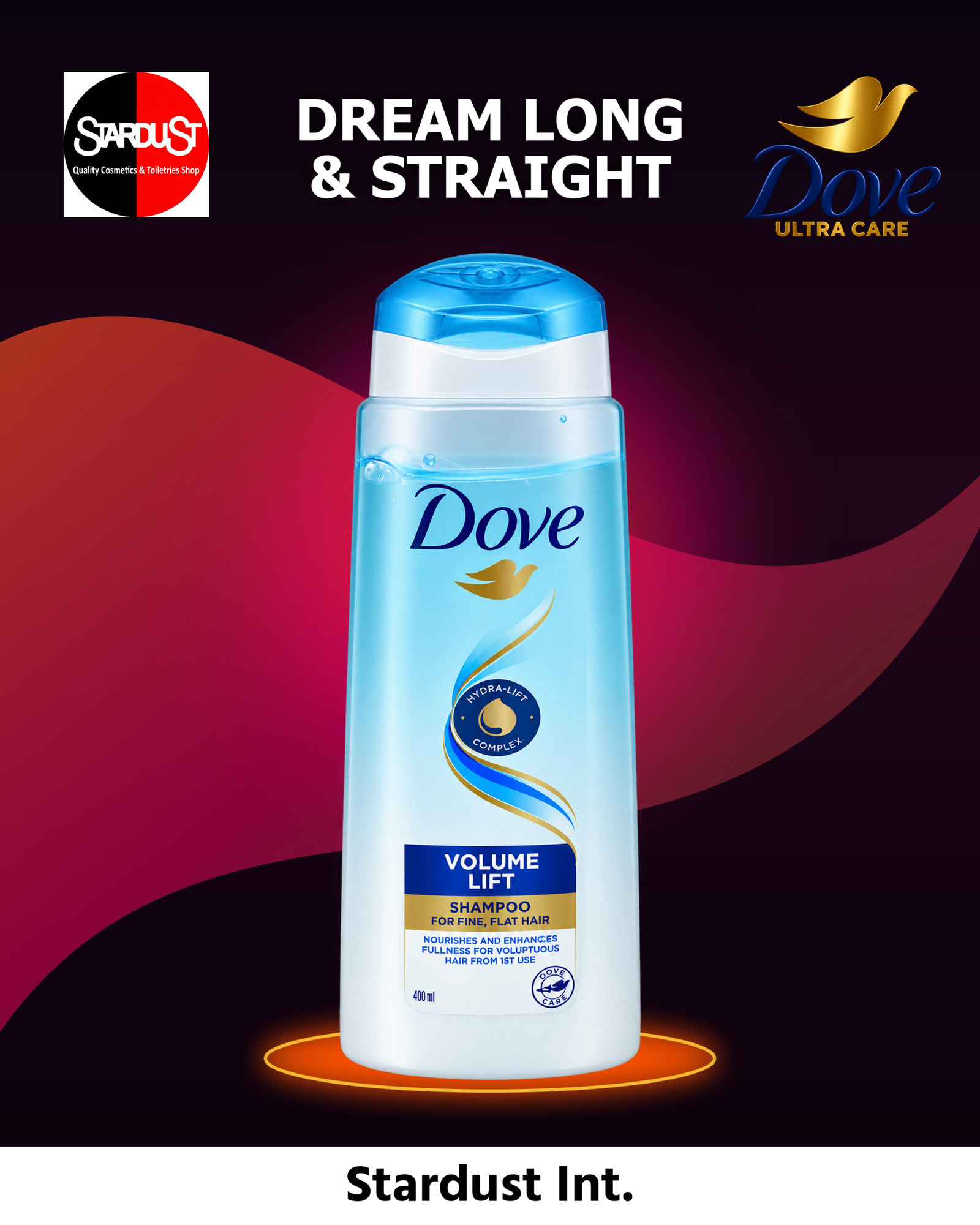 Dove Nutritive Solutions Volume Lift Shampoo 400ml