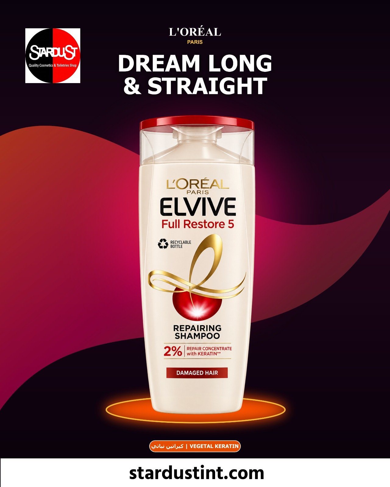 Loreal Elvive Full Restore Repairing Shampoo - 400ml