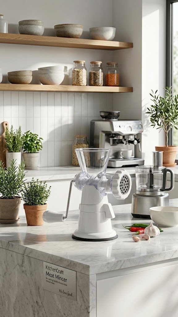 KitchenCraft Plastic Meat Mincer.