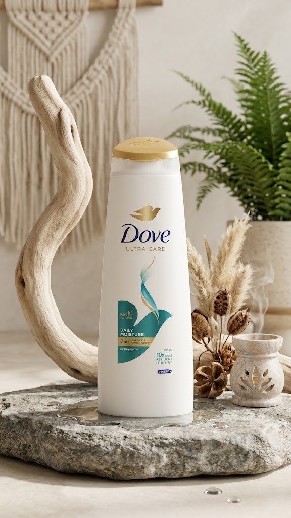 Dove Ultra Care Daily Moisture Shampoo 400 mL