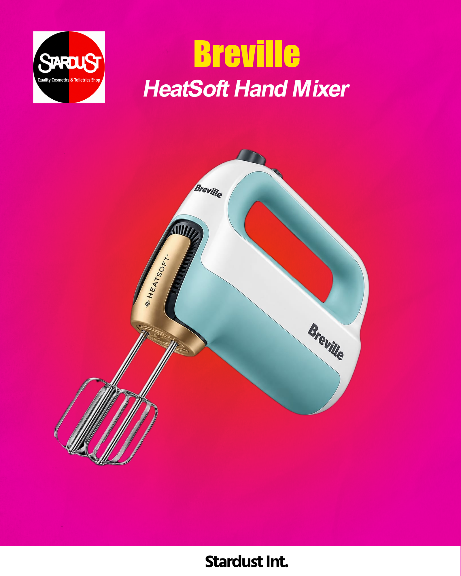 Breville HeatSoft Electric Hand Mixer