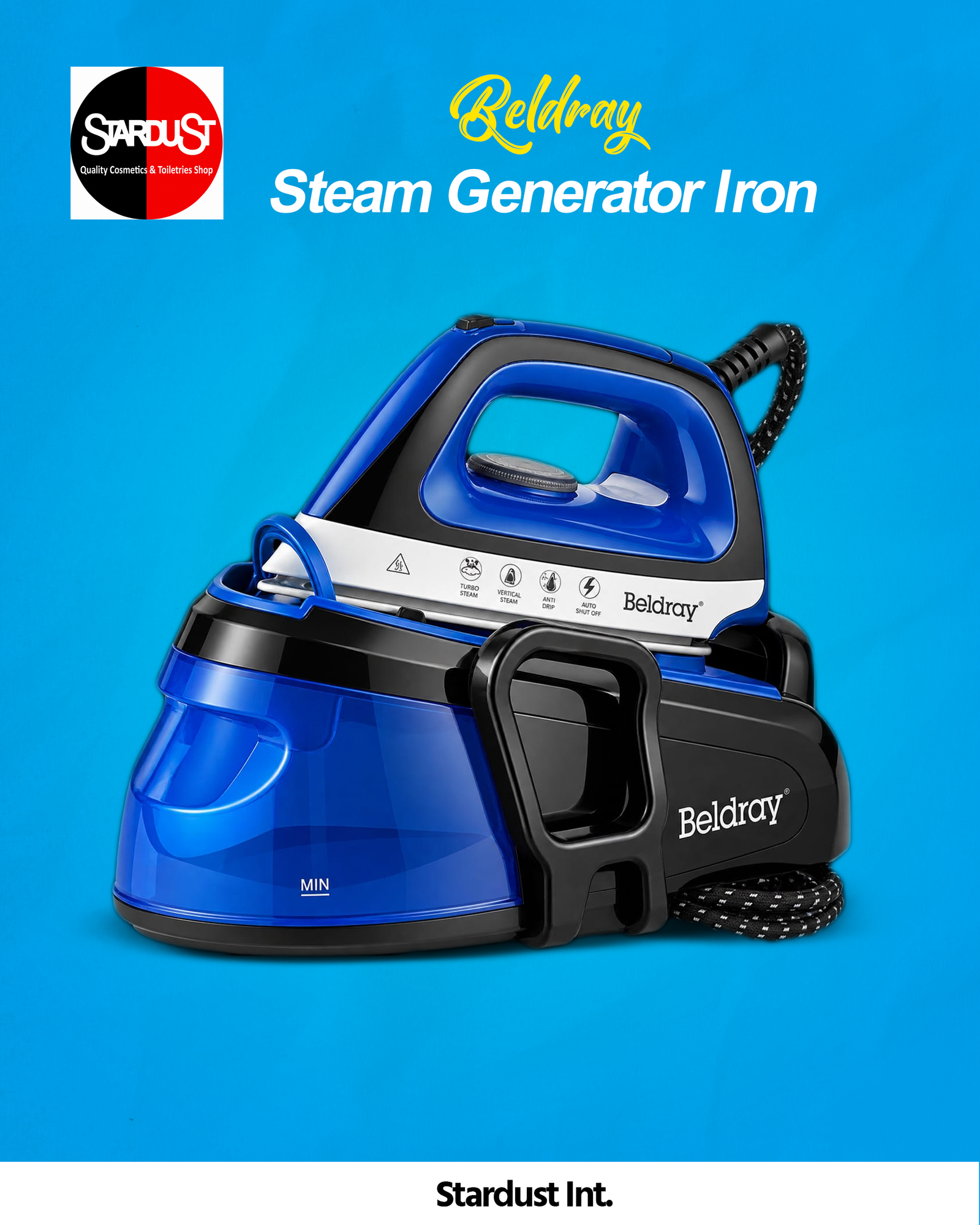 Beldray Superior Steam Surge Pro 2400W Iron Station